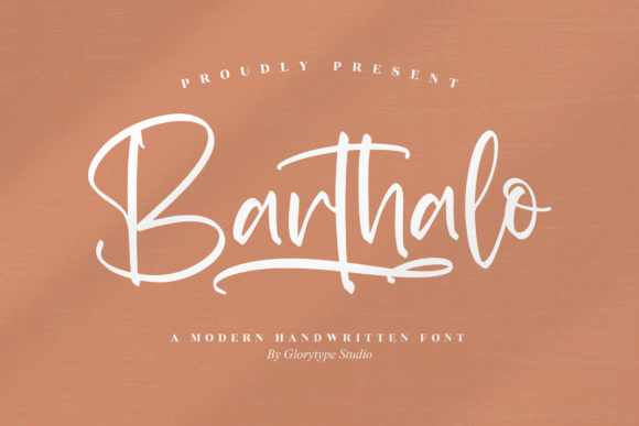 Barthalo: A Stylish Script Font for Modern Web Design Projects