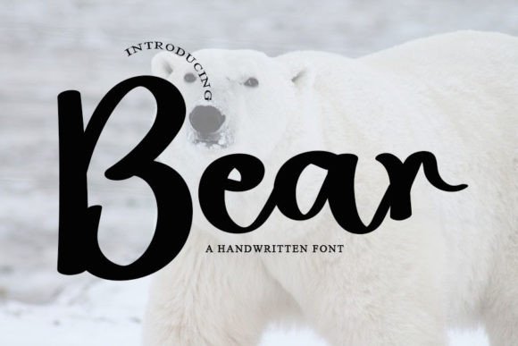 Bear: A Handwritten Font for Modern Brand Campaigns