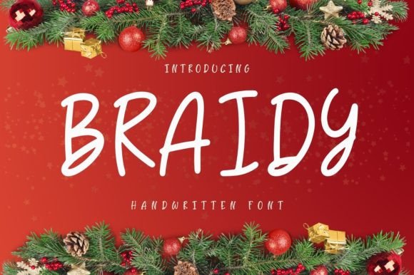 Braidy: A Handwritten Font That Brings Personality to Web Design
