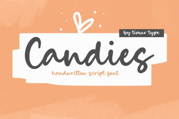 Candies: A Designer’s Take on This Playful Script Font