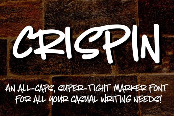 Crispin: A Bold Script Font for Web Designers Who Crave Personality