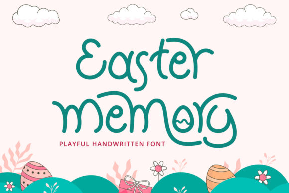 Elevate Your Visual Content with Easter Memory Font