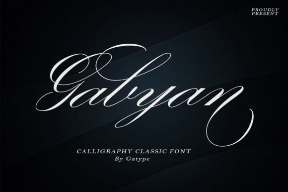 Gabyan: A Versatile Script Font for Business Branding