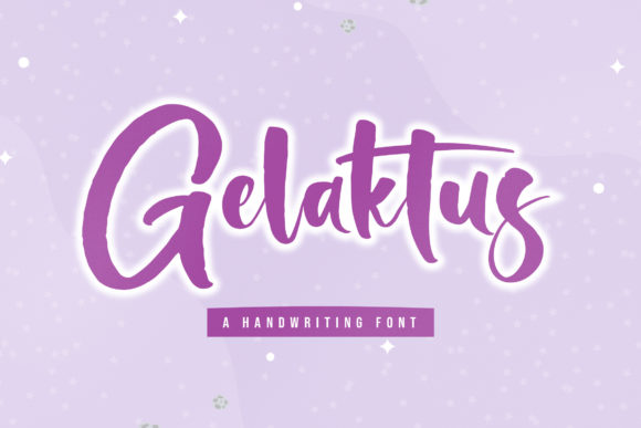Gelaktus: A Script Font That Elevates Small Business Branding