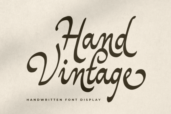 Hand Vintage: How a Retro Script Font Can Elevate Your Campaign Visuals