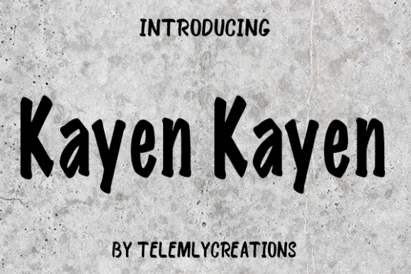 Kayen Kayen: A Handwritten Font That Elevates Web Typography