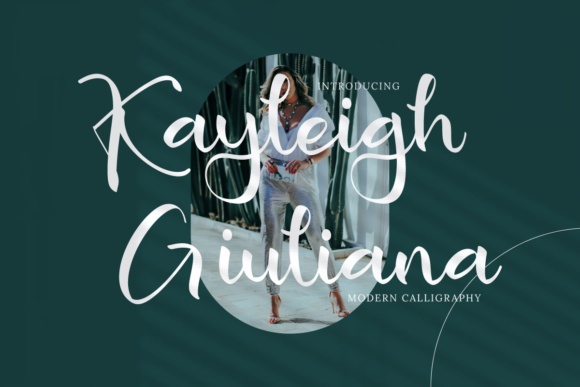 Kayleigh Giuliana: A Chic Script Font for Modern Branding Projects