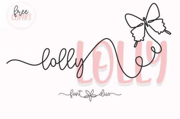 Lolly Font: Chic & Cheery Typography for Crafters & Sellers