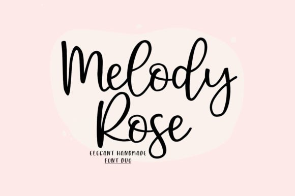 Melody Rose Duo: A Charming Font Pairing for Crafters & Product Makers