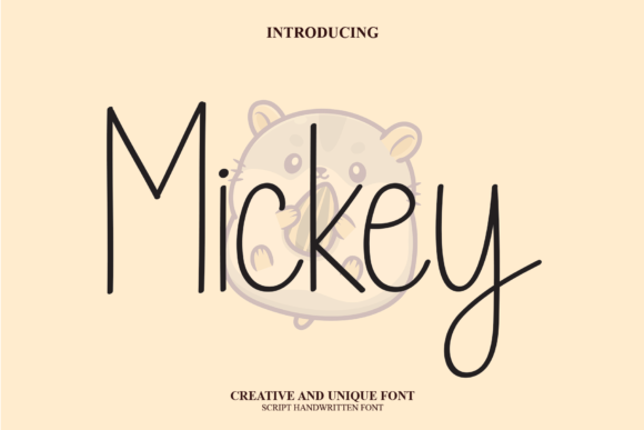 Mickey: A Sweet Script Font for Modern Web Design Projects