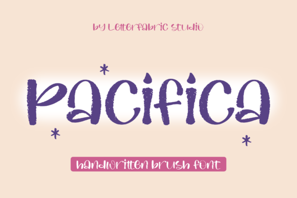 Pacifica: A Handwritten Brush Font for Modern Web Design and Brand Identity