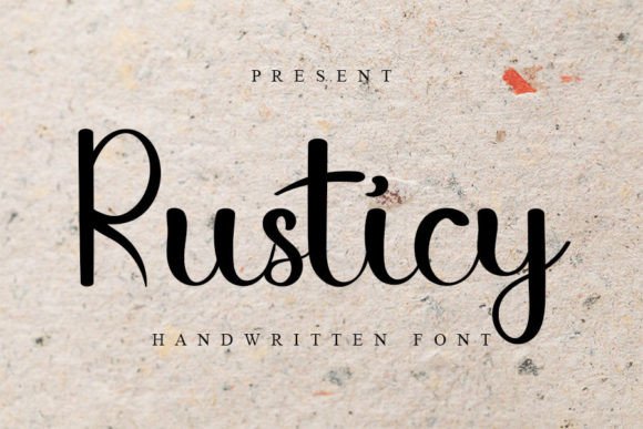 Rusticy: A Colorful Handwritten Font for Creative Branding