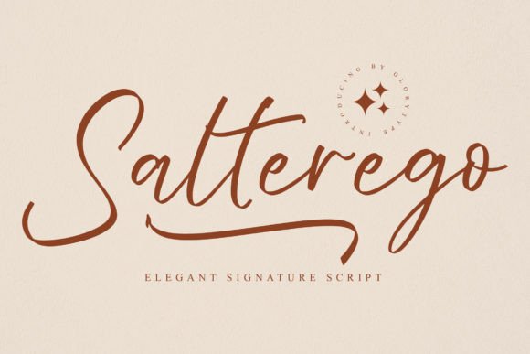 Salterego: Elevating Editorial Design with Elegant Script Typography