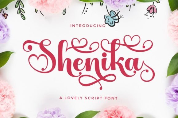 Shenika Font: Elevating Web Design with Heartfelt Typography