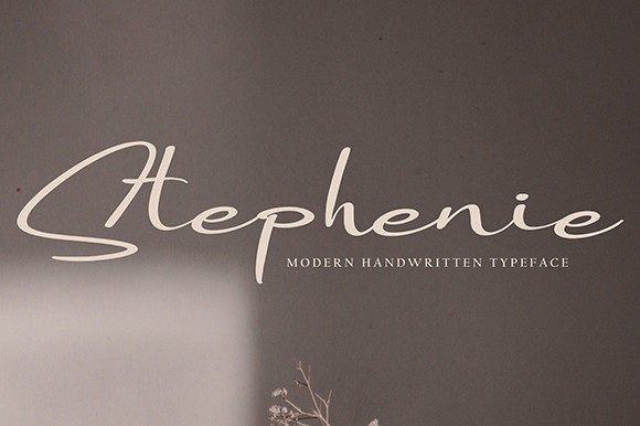 Stephenie: A Handwritten Font That Elevates Craft and Product Design
