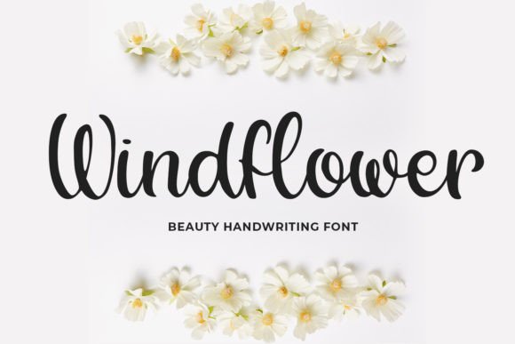 Windflower: A Natural Handwritten Font for Modern Brand Campaigns